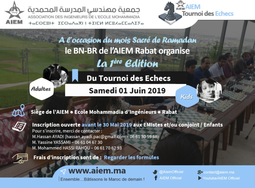Tournoi des Echecs Tournoi des Echecs